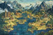 create artistic fantasy map
