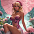 draw a custom pin up girl portrait illustration