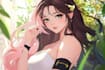 make a nsfw, fanart, character design with anime