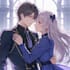 make a anime couple character art anime style
