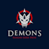 design beautiful demon logo