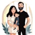 draw family portrait illustration