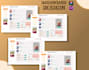 create clean and professional uiux for website