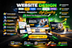design jimdo website, landing page, weebly, ionos, wix, tilda strikingly website