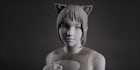 do model sculpture character human anime for 3d printing