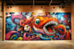 create custom graffiti art designs murals and wall arts