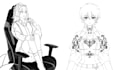draw kawaii anime illustration for you