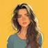 draw cartoon vector portrait with your face