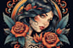 create awesome old school tattoo style design