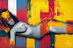 create magical abstract art, psychedelic, surrealism, cubism