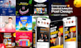 do professional instagram post and social media post design