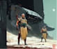 create sci fi illustrations