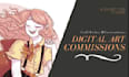 create stunning custom digital art illustrations for you