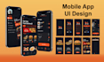 create UI UX design mobile app design website UI design