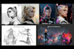 draw your rpg game character design