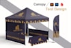 design tent, table cover, feather flag, pop up tent