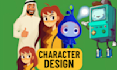 design professional 2d game UI and unique character sprites