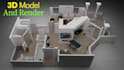 do urgent 2d to 3d floor plan modeling and real estate rendering
