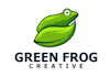 design modern frog logo