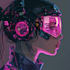 make a cyberpunk character art
