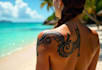 make a tribal, maya, celtic tattoo design, lettering