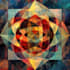 create abstract geometric digital art
