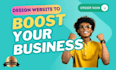 design wordpress website with responsive design in one day