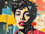 create a unique street pop art collage
