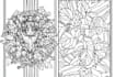 draw coloring book page for children