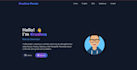 create a stunning  portfolio website in react for developers and freelancers