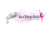 create awesome emblem dance studio logo and flag design