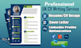 be your designer and professional CV maker