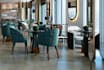 revamp luxury realistic restaurant, eatery, cafe, bar menu, interior rendering