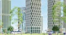 rebuild 3d high rise building,city scraper,render rooftop solar panel,3dcity map