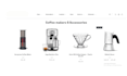 design coffee shopify store subscription box coffee website coffee accessories