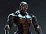 do cyberpunk, sci fi, robot, mecha character concept art