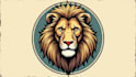 design high quality lion head logo within two days