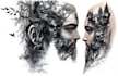 create sleeve tattoo design in realistic style