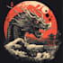 make unique tshirt design dark art japanese illustration