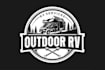 create modern rv logo design in high definition