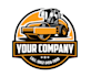 design a modern paving logo with satisfaction guaranteed