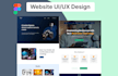 website ui ux design, figma website design, figma design
