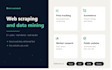 do web scraping, python automation and data mining