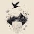 draw a minimalist line art tattoo design