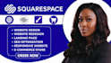 squarespace website design, create squarespace website wixsquarespace redesign