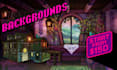 design 2d game assets props, characters, and backgrounds
