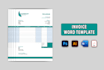 design an invoice word template