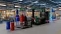 do 3d industrial animation for machinery and manufacturing assembly