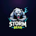 design high quality esport bear mascot logo with creative concepts