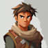 draw 2d game character illustration